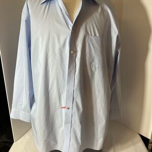 Stafford Blue Dress Shirt Classic Button-Down